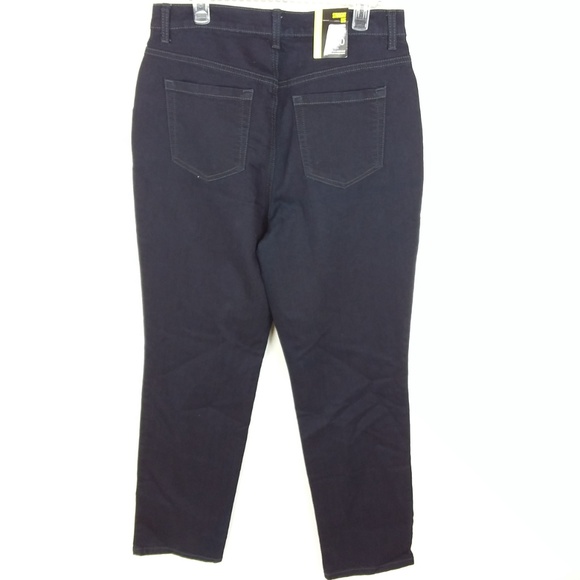 Stye & Co Jeans Tummy Control Dark Rinse NWT -XX - Picture 3 of 4